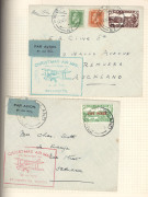 REST OF THE WORLD - General & Miscellaneous Lots: Cover collection with NZ 1931-35 flight covers (8), 1935 Jubilee on registered plain FDC, 1935 Pictorials to 2½d on illustrated FDCs, 1947 Insurance pictorials plain FDC, also Australia 1943 inwards POW c - 3