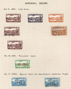 NEW ZEALAND: 1873-1966 Mostly Used Collection with 1st Sidefaces to 2/- (pen cancel) including 4d, 2nd Sidefaces to 1/- with perf & wmk variants and a few varieties, Pictorials to 2/- (8) & 5/- (fiscal) with wmk variants and Officials to 2/-, 1d Dominion - 3