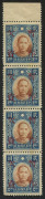 CHINA: 1938-41 Sun Yat-sen issues in multiples including No Wmk P12½ most values to $1, $2 & $5 blocks of 18, all with sheet numbers, plus $10 corner block of 8; also watermarked Perf 14 $5 strip of 3 plus $1, $2, $10 & $20 strips of 5 plus 1940 Postage - 3