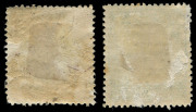 CHINA: 1913-33 (SG:283-84) London Printing Entrance, Hall of Classics P14-15 $1 & $2 (tone spot), hinge remnants, part gum, Cat. £750. - 2