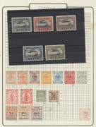 CHINA: 1870s-1940s mostly used collection with 1885-88 5ca, 1897 2c on 3c red revenue (Cat. &pound;200), 1898-1910 Imperial Post to $5 used,1921 Air set mint (gum adhesions, Cat. &pound;350), Sun Yat-sen 1931-37 1st & 2nd Issue to $5 mint & 1938-41 to $20 mint (2); - 3