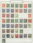 CHINA: 1870s-1940s mostly used collection with 1885-88 5ca, 1897 2c on 3c red revenue (Cat. £200), 1898-1910 Imperial Post to $5 used,1921 Air set mint (gum adhesions, Cat. £350), Sun Yat-sen 1931-37 1st & 2nd Issue to $5 mint & 1938-41 to $20 mint (2); - 4