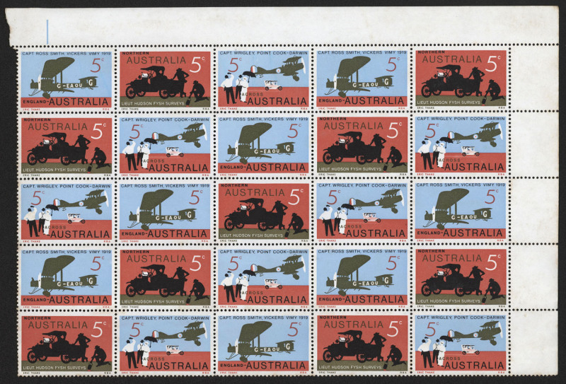 COMMONWEALTH OF AUSTRALIA: Decimal Issues: 1960s-early 90s mint decimal assortment with sets, blocks of 4 and larger multiples, se-tenant strips and few M/Ss, some condition issues, mostly fine, FV: $500+. (many 100s)