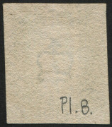 GREAT BRITAIN: 1840 (SG.2) 1d black Plate 8 [BH], complete close to good margins, lightly struck Maltese Cross cancel in red, Cat. &pound;525. - 2