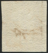 GREAT BRITAIN: 1840 (SG.2) 1d black [OF], flattened vertical crease at right, very good to large margins, tidy strike of Maltese Cross cancel in deep red, Cat &pound;425. Most attractive. - 2