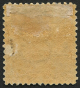 VICTORIA: 1863-73 (SG.112) Laureates 8d orange Wmk '8' P13, small patch of gum loss, otherwise fine mint with large part o.g., undercatalogued at &pound;850. [Only 87,711 stamps issued. Kellow states, at page 172, "It is a rare stamp unused"] - 2