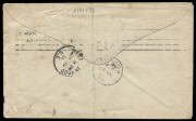 COMMONWEALTH OF AUSTRALIA: KGV Engraved Issues: 1d Carmine-Red BW:59C (with Retouch to upper frame at right) tied by SYDNEY 'DE13/1913' machine cancel to cover to UK endorsed "New Stamp/Just out", West Norwood (London) arrival datestamps on face and on re - 2