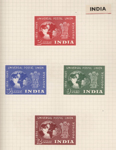 REST OF THE WORLD - Omnibus Issues: British Commonwealth 1949 UPU complete fine mint in small presentation album, Cat.&pound;325; also a second album with 1953 Coronation complete, Cat. &pound;150, plus a few other issues, total Cat. &pound;475+.