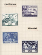 REST OF THE WORLD - Omnibus Issues: British Commonwealth 1949 UPU complete fine mint in small presentation album, Cat.&pound;325; also a second album with 1953 Coronation complete, Cat. &pound;150, plus a few other issues, total Cat. &pound;475+. - 3