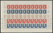 FRANCE: 1949 Stamp Centenary sheetlet Yvert F830, minor creasing at lower right, very fresh MUH, Cat &euro;200.