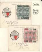 SOUTH AFRICA: South Africa & SWA Accumulation in stockbook with some better items including 1925 Air Set mint, 1927-56 Pictorial pairs to 2/6d used, 1936 JIPEX ½d & 1d M/Ss on separate FDCs, 1941-46 War Effort set plus extra 4d pairs (x2) & 6d, SWA 1935- - 3