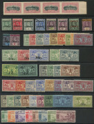 FRENCH COMMUNITY: French Colonies predominantly mint/MUH with New Caledonia including 1950s-80s higher values, imperfs and a few M/Ss MUH, New Hebrides 1910 (English Isscriptions) KEVII &frac12;d to 1/- set used, also Algeria with 1950s-60s Definitives in corn - 2