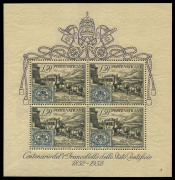 ITALY: Vatican 1929-2000s predominantly mint collection in stockbook with plenty of better items including 1929 5c to 10l plus 2.50l Express Delivery, 1933 Pius 2.75l mint & used, 1933 Holy Year set mint, 1936 25c green Bosco (Cat &euro;340), 1951 Chalcedon s