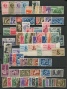 ITALY: 1923-48 mint and used array with better mint sets including 1923 National Militia (Cat €250) 1928 Pro Opera MVLH (Cat €150), 1930 Virgil (ex 50c & 1l Airs, Cat €450) plus 5l +1.50l & 10l + 2.50l used, 1931 Padua, 1932 Portraits (Cat €200), 1932 Ma - 4