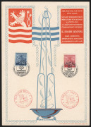 CZECHOSLOVAKIA: 1940s-90s array on hagners with black prints, M/Ss, presentation cards, sheetlets,1959 Birds & 1960 Flowers in used blocks of 10, other MUH sheetlets of 10; some blemishes on 1940s issues, otherwise mostly fine or very fine. (100s) - 2