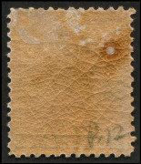 VICTORIA: 1876 (SG.191) 8d on 9d lilac-brown/pink, well centred, mint o.g, with small patch of gum loss/abrasion at top (slight thin), Cat. &pound;650. Rare stamp mint. - 2