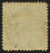 VICTORIA: 1867-81 (SG.139) Laureates 5/- blue/yellow, unused, re-gummed, Cat. &pound;4000. Rare. - 2