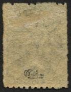 SOUTH AUSTRALIA: 1867-70 (SG.57) 6d Prussian blue, large-part og, expertising handstamp on reverse, Cat. &pound;1000. Rare. - 2