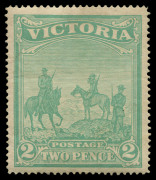 VICTORIA: 1900 (SG.374 & 375) 1d (1/-) & 2d (2/-) Anglo-Boer War Patriotic Fund, 1d minor thin & gum crease, 2d very faint gum bend, MUH, Cat. &pound;460.