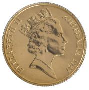 Coins - Australia: Gold: TWO HUNDRED DOLLARS: 1987 Arthur Phillip in presentation folder, Unc. - 2