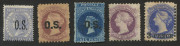 SOUTH AUSTRALIA: 1870s-90s mint selection with 1870-71 3d on 4d ultramarine SG.93 misperforated (Cat. &pound;375), 1876-1900 4d dull purple P10x11&frac12;-12&frac12; SG.138; Officials 1874-77 6d bright blue SG.O9 (few clipped perfs, no gum, Cat. &pound;300), 1876-85 4d mauve P10x