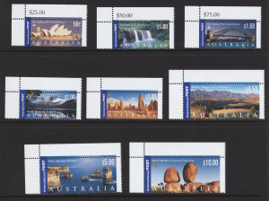 COMMONWEALTH OF AUSTRALIA: Decimal Issues: Mostly 1990s-2000s accumulation with International Post to $10, plus se-tenant gutter blocks, M/Ss, sheetlets & a few booklets FV $450+. (few 100s).