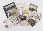 REST OF THE WORLD - General & Miscellaneous Lots: Eclectic array of British Empire and Foreign stamps including Batum 1919 imperf 2r block of 12 & 5r block of 8, Gibraltar 1982 Aircraft MUH & foreign locals ; also covers with Pakistan c.1948-49 covers (2