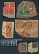 COMMONWEALTH OF AUSTRALIA: General & Miscellaneous: 1916-1940s Selection with Roos Third Wmk 3d olive Die I & Die II used, SMult 1/- mildly toned gum MUH, CofA 6d VFU and optd OS MUH, KGV 6d War Savings Stamp fine unused; few other oddment including 1946 - 2