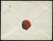 COMMONWEALTH OF AUSTRALIA: Postal History - World War I - Military: 1918 cover to General Birdwood from Simla, India to "Australian Corps, B.E.F, France" with "AUSTN IMP. FORCES/BASE POST OFFICE" backstamp; also a stampless cover signed by Admiral J.M de - 2