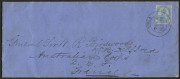 COMMONWEALTH OF AUSTRALIA: Postal History - World War I - Military: 1918 cover to General Birdwood from Simla, India to "Australian Corps, B.E.F, France" with "AUSTN IMP. FORCES/BASE POST OFFICE" backstamp; also a stampless cover signed by Admiral J.M de - 3