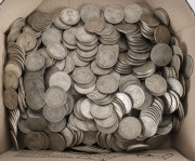 Coins - Australia: Pre - Decimal Silver: 1946-63 circulated florins (550+), total weight approx 6kg+.