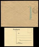 GERMANY - Aerophilately & Flight Covers: GERMANY - Aerophilately & Flight Covers: 1934 registered cover to New Zealand with Zeppelin 'Chicagofahrt/Weltaustellung/1933' overprint 1Mk red Mi #496 tied 'BERLIN/23.3.34/FRIEDENAU 2' d/s and R label alongsid - 2