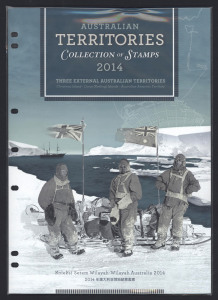 COMMONWEALTH OF AUSTRALIA: General & Miscellaneous: Australian Territories Collection in album including A.A.T. first sets, Christmas Island, Cocos, PNG, Nauru, etc. All MUH.