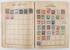 REST OF THE WORLD - General & Miscellaneous Lots: 1880s-1960 accumulation predominantly used in mostly "Junior" type albums or stockbooks, or loose in containers, with Australia including modest Roos & KGV Heads, some Colonies, Fiji KGVI 1938-55 2d Die I & 5d "Blue Canes" mint, plus China, GB, Germany, Japan, etc; also covers including Australia 1937 with 9d NSW Anniv pair, Tonga 1935 Tin Can Mail; plenty to view so might surprise, mixed condition. (1000s)