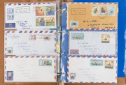 REST OF THE WORLD - General & Miscellaneous Lots: Cover accumulation with GB 1950s-90s FDCs in three albums including 1972 Wedgwood with ½d Machin phosphor sideband at left, Machins to £1, regionals, etc; also 1980s Suadi Arabia covers to Australia x10 w - 2