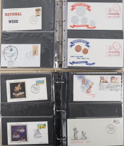 COMMONWEALTH OF AUSTRALIA: First Day & Commemorative Covers: 1978 (May) to 2006 (Dec) FDC Selection with high values, M/Ss, sheetlets, International Post to $20; also a few commemorative covers including 1982 Brisbane Commonwealth Games; all in fine unaddressed condition. (few 100s)