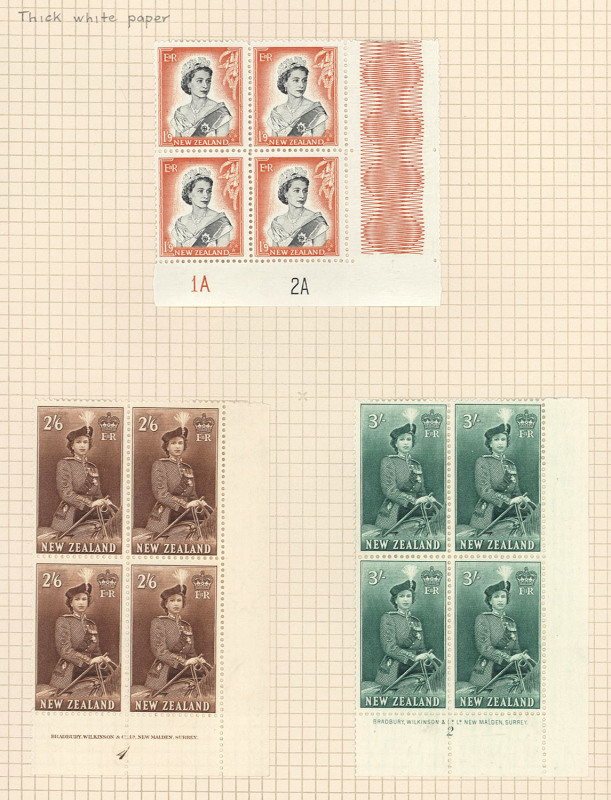 NEW ZEALAND: 1935-78 Collection predominantly mint with KGV 6d Jubilee Plate 5 imprint block of 4, few 1935-42 Pictorials plate singles or blocks plus 4d Mitre Peak Plate 2A & Plate 2/2A strips of 10, KGVI plate/imprint blocks to 1/- plus 2/- & 3/- plate