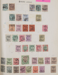 REST OF THE WORLD - General & Miscellaneous Lots: British Commonwealth 1860s-1950s collection mostly used in Gibbons 'Imperial' album, nothing of great value sighted, however fairly well populated with a good representation of India & States, plus Australia, GB, NZ, etc; usual mixed condition, with the album in reasonable condition. (100s)