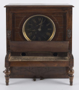 Piano Forte novelty musical clock, 19th century, ​19cm high - 2