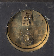Swiss timepiece and barometer in papier mache case, 19th century, ​46cm high - 2