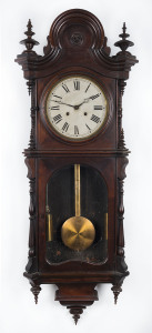 WELCH SPRING Co. "Regulator No.5", wall clock, 8 day timepiece, circa 1874, 130cm high