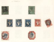 REST OF THE WORLD - General & Miscellaneous Lots: 1850s-1960s Mostly used British Commonwealth with good India including imperf ½a x3, 1a x2, 2a x2 & 4a x2 (one cut-to-shape), later QV to 3r x3 & 5r x2, KEVII to 10r & 15r, KGV Wmk Star 25r, KGVI 25r, als - 4