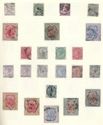 REST OF THE WORLD - General & Miscellaneous Lots: 1850s-1960s Mostly used British Commonwealth with good India including imperf ½a x3, 1a x2, 2a x2 & 4a x2 (one cut-to-shape), later QV to 3r x3 & 5r x2, KEVII to 10r & 15r, KGV Wmk Star 25r, KGVI 25r, als - 7