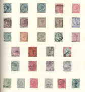 REST OF THE WORLD - General & Miscellaneous Lots: 1850s-1960s Mostly used British Commonwealth with good India including imperf ½a x3, 1a x2, 2a x2 & 4a x2 (one cut-to-shape), later QV to 3r x3 & 5r x2, KEVII to 10r & 15r, KGV Wmk Star 25r, KGVI 25r, als - 10