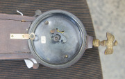 ANSONIA "Banjo No.1" American 8 day time lever movement wall clock, circa 1924, ​47cm high - 2