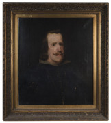 Diego Velázquez (after) An older Philip IV of Spain, original painted in 1656, 19th century, oil on canvas, 64 x 54cm