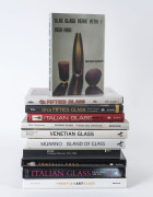 Venetian Glass: A group of hardcover reference books, all with dust jackets. (11 vols.)