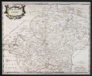 ENGLISH & IRISH COUNTY MAPS comprising "The Province of Connaugh with the citie of GALWAYE Described" by John Speed [1610]; "The East Riding of Yorkshire" By Robert Morden [c.1720]; "Oxford Shire" by Robert Morden [1695]; and "HERTFORD SHIRE" by Robert Mo - 2