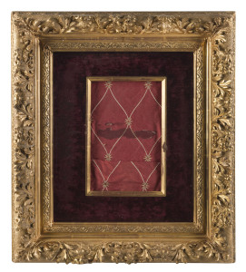 An antique gilt picture frame, 19th century, 55 x 63cm