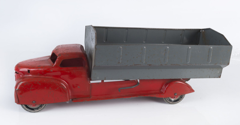 An American LOUIS MARKS pressed tin and steel pick-up truck, 54cm long